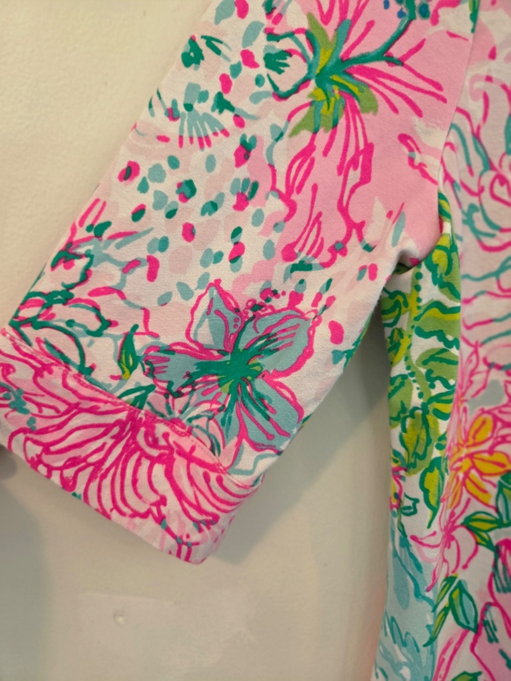 Lilly Pulitzer dress S collar short sleeves pocket coastal nautical luxury beach - Picture 6 of 9